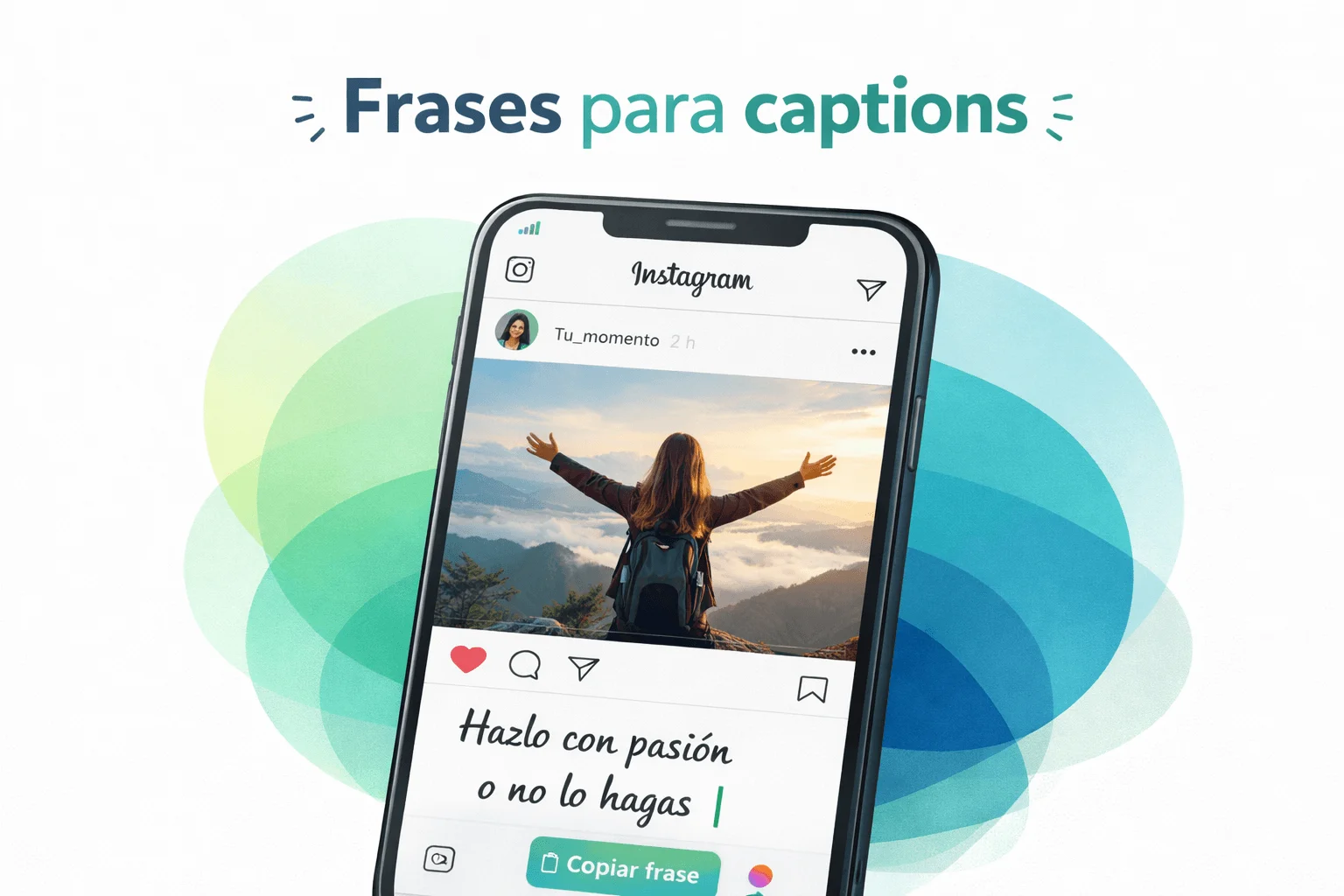 Frases para captions